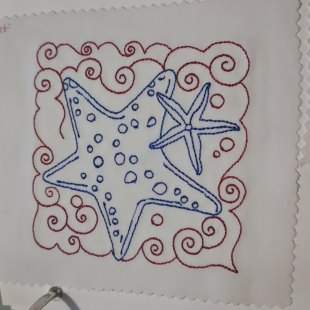 Handmade machine embroidery patch - Picture 1 of 1
